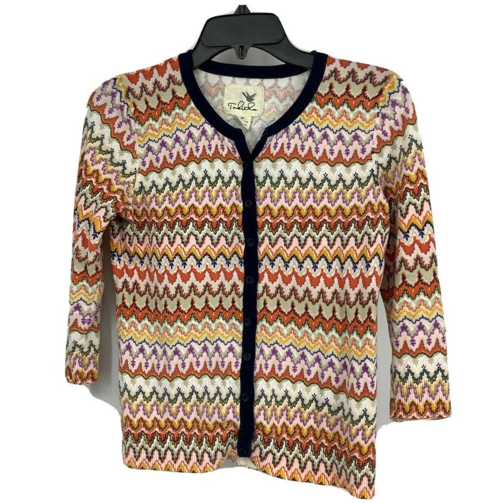 Anthropologie Tabitha Medium Cardigan Sweater Top